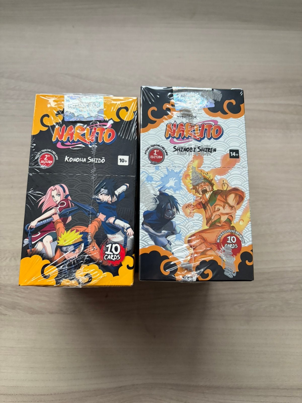 Naruto Booster Box Konoha Shidō 2nd Edition & Shinobi Shiren, Ophalen of Verzenden, Zo goed als nieuw, Boosterbox