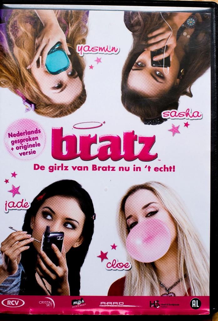 dvd bratz, Cd's en Dvd's, Dvd's | Kinderen en Jeugd, Zo goed als nieuw, Film, Komedie, Alle leeftijden, Ophalen of Verzenden