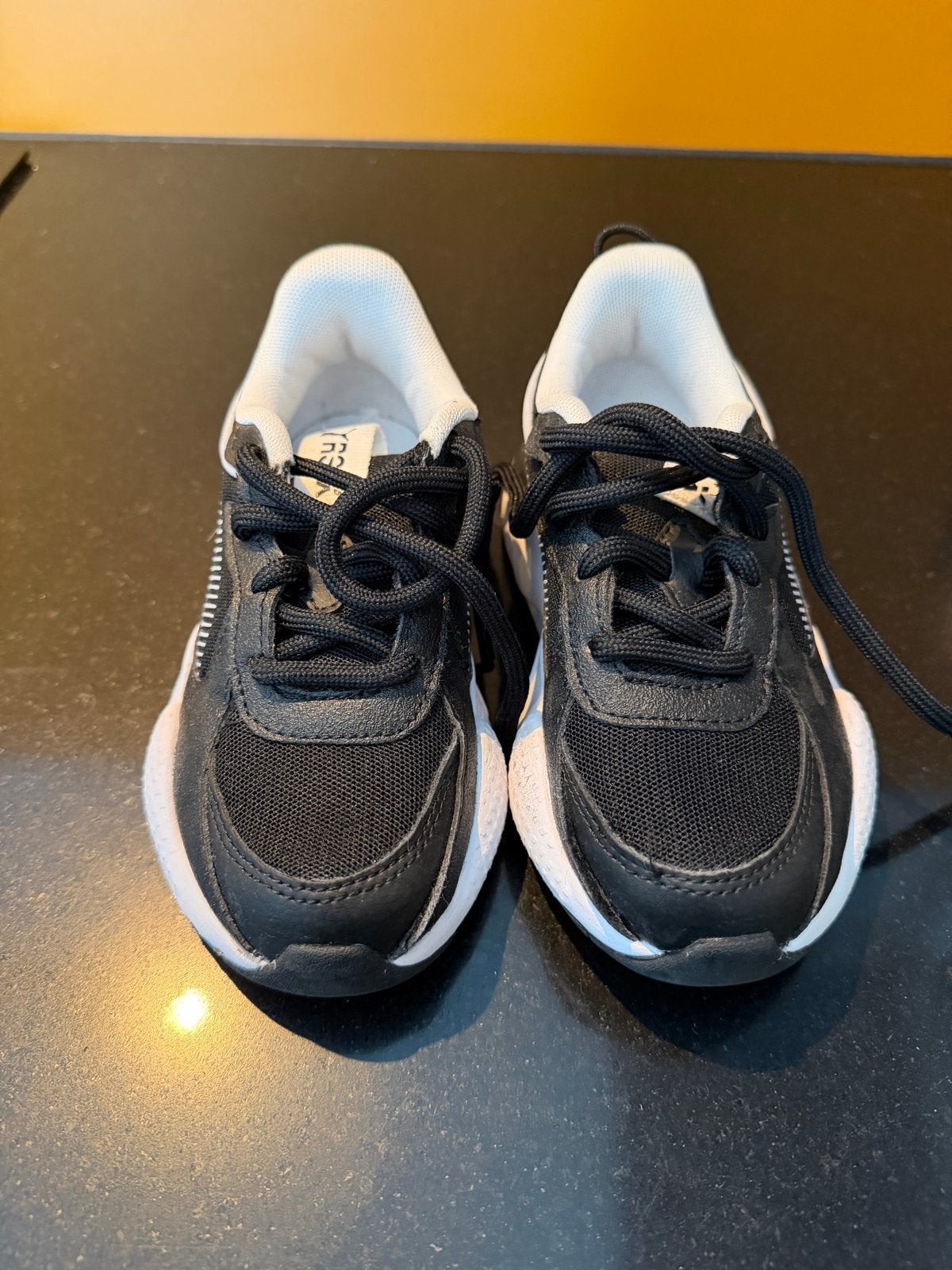 Puma RS-X sneakers maat 28 zwart wit, Ophalen of Verzenden, Zo goed als nieuw, Jongen of Meisje, Sportschoenen