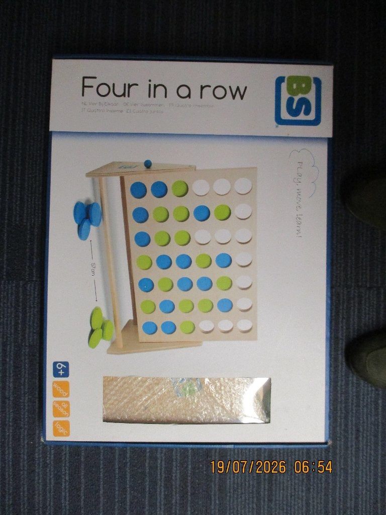 Bordspel grote afmeting. Vier op een rij., Ophalen of Verzenden, Zo goed als nieuw