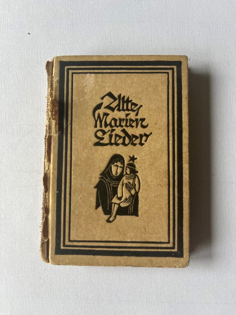 Antiek boekje 'Alte Marienlieder', Ophalen of Verzenden