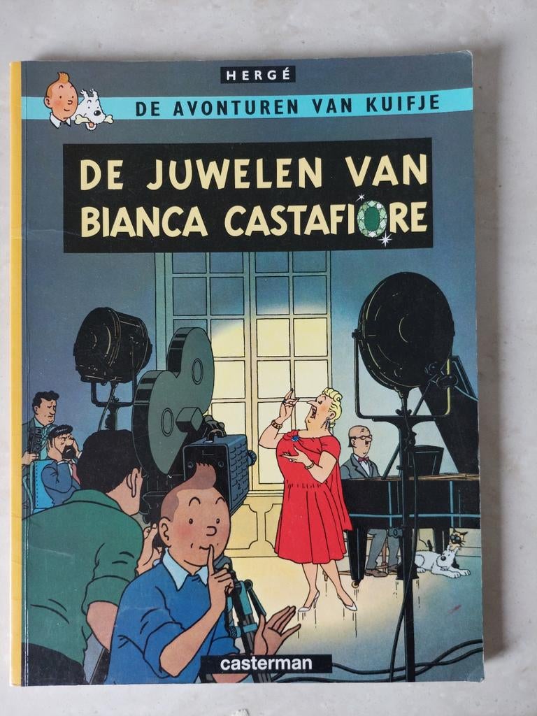Kuifje: De Juwelen van Bianca Castafiore, Boeken, Eén stripboek, Ophalen of Verzenden, Gelezen, Hergé