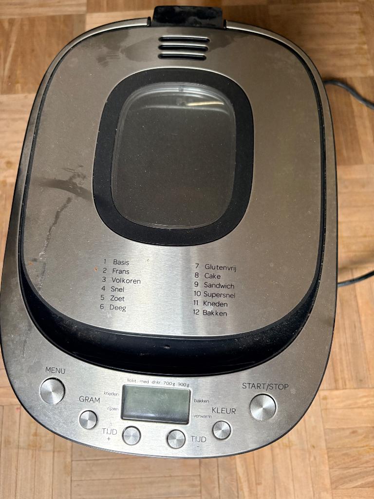 Broodmachine, Ophalen, Overige typen, Zo goed als nieuw, Zwart