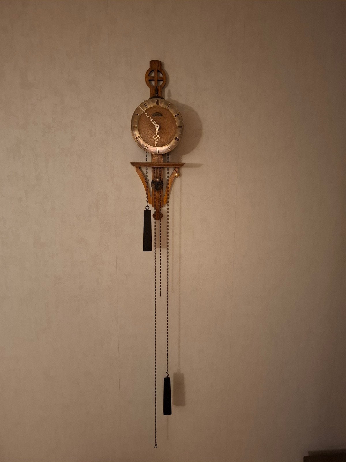 Warmink Klok - Wandklok met Slinger, Huis en Inrichting, Ophalen, Wandklok