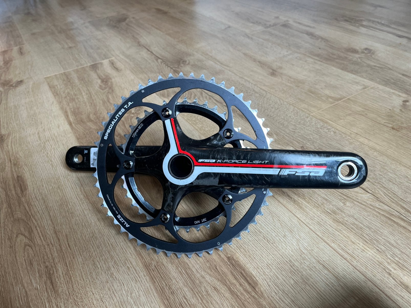 FSA K-Force Light Carbon Crankset 177,5mm 24mm spindle, Ophalen of Verzenden, Carbon, Meer dan 20 versnellingen, Overige merken