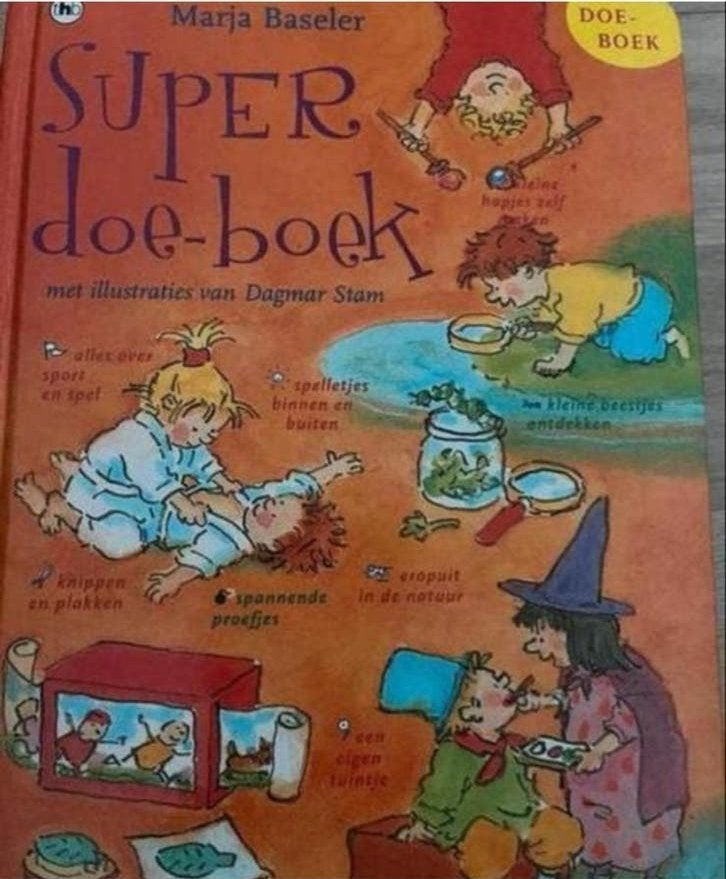 SUPER DOE-BOEK - Kokkerellen, tuinieren, knutselen voor kids, Ophalen of Verzenden, Gelezen