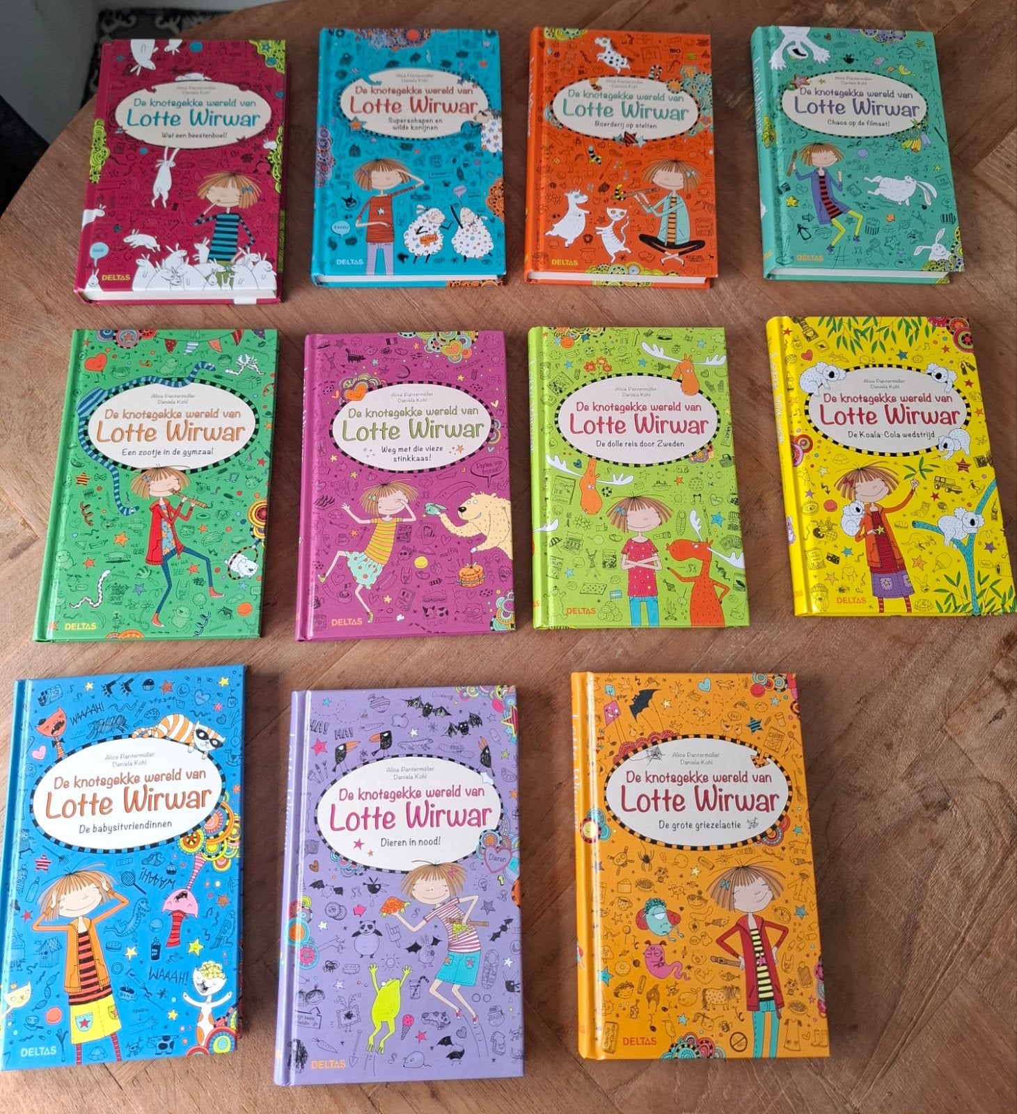 Lotte wirwar boekenserie, Ophalen of Verzenden, Zo goed als nieuw, Alice Pantermüller en Daniela Kohl, Fictie