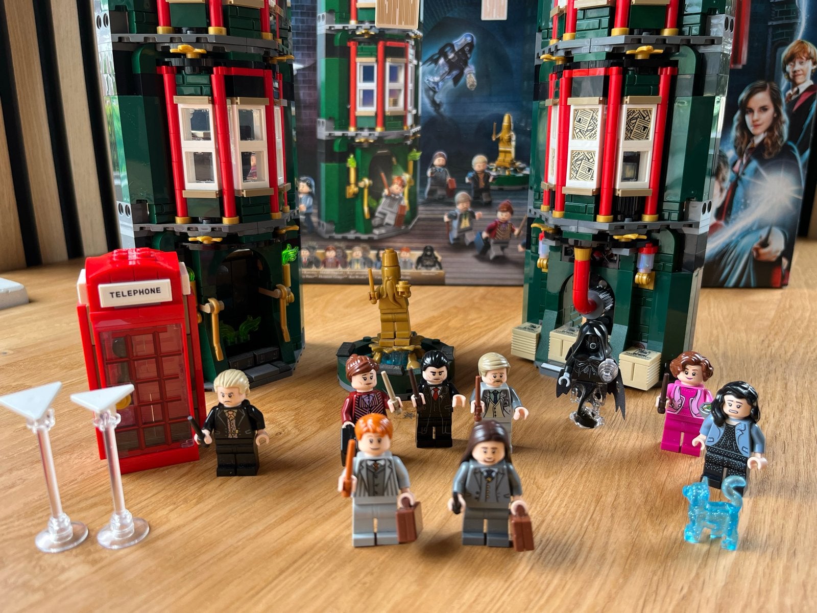 Lego 76403 Harry Potter Ministerie van Toverkunst, Lego, Harry Potter, Ophalen of Verzenden, Zo goed als nieuw