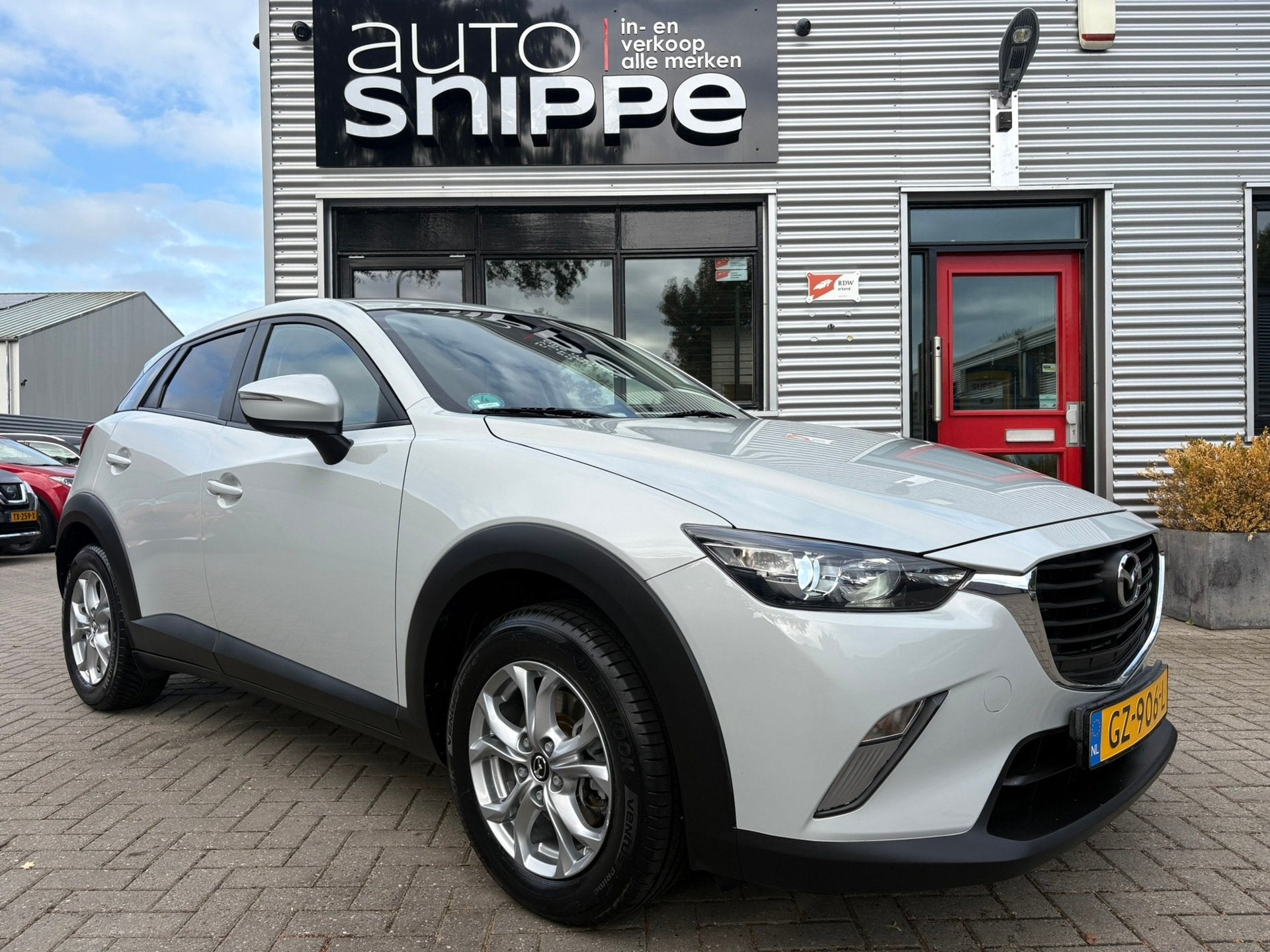 Mazda CX-3 2.0 SkyActiv-G 120 TS -AUTO AIRCO-LED-CRUISECONTR, Auto's, Voorwielaandrijving, 1998 cc, Stof, Gebruikt