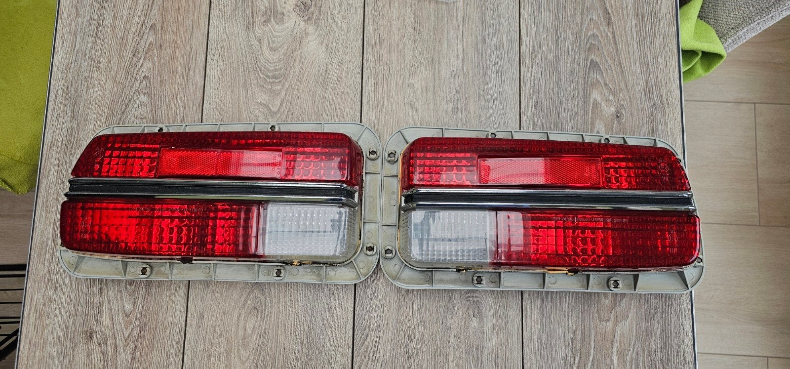 Originele Datsun 240Z achterlichten US-spec Koito Japan–set, Ophalen, Gebruikt, Nissan