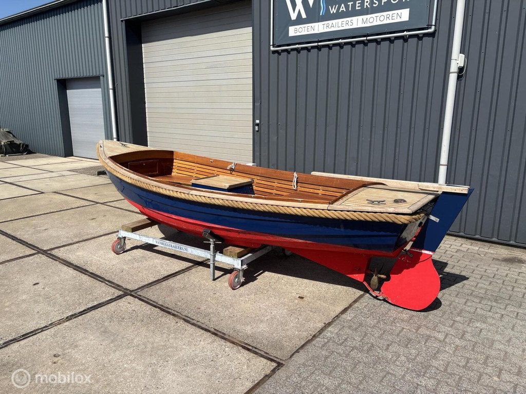 Wellevlet polyester/ Yanmar diesel (uniek!), Watersport en Boten, Sloepen, Overige brandstoffen