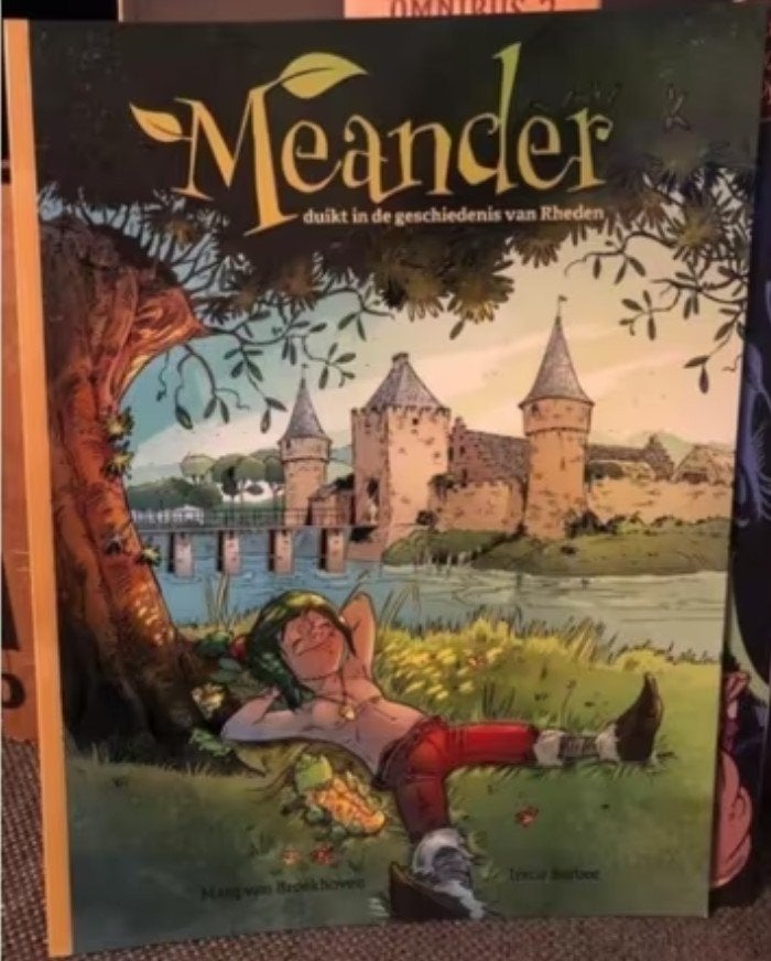 Meander duikt in de geschiedenis van Rheden k5, Eén stripboek, Ophalen of Verzenden, Zo goed als nieuw