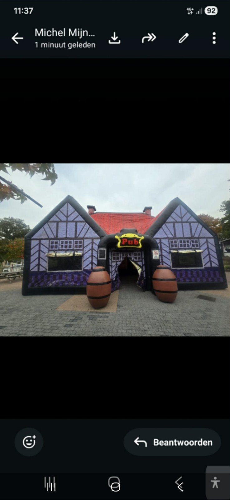 Nu te huur feest tent, Ophalen of Verzenden, Verjaardag