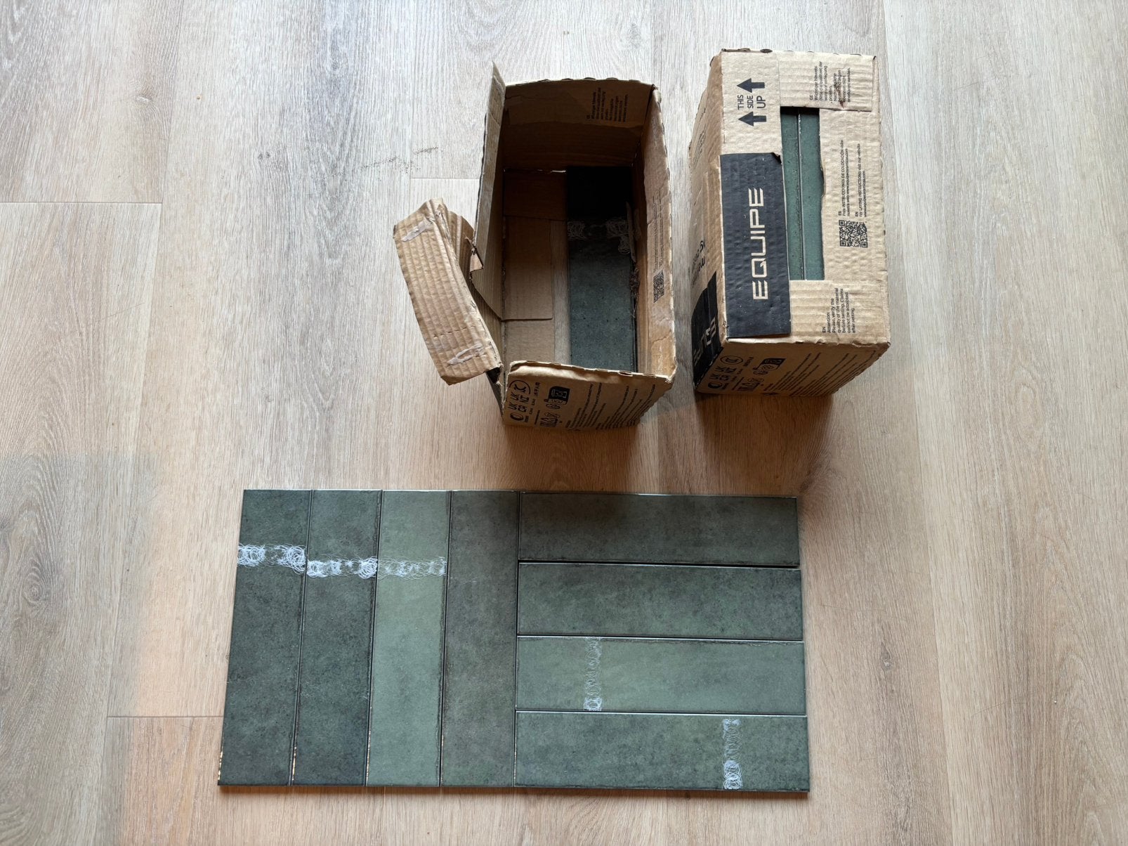 Equipe wandtegels tegels keuken wasbak handvorm 6 x 24,6 cm, Doe-het-zelf en Verbouw, Ophalen, Overige materialen, Wandtegels