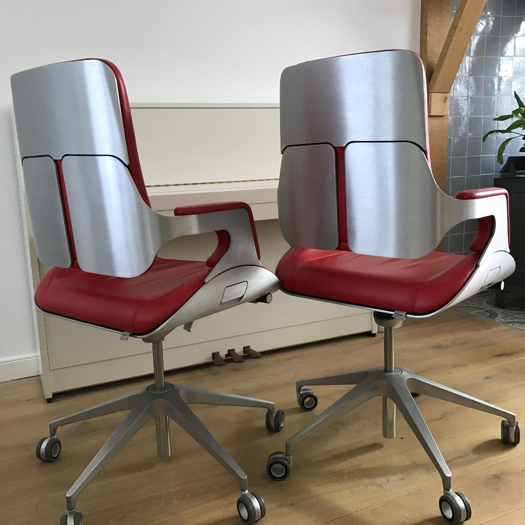 20 Interstuhl Silver 262S 262 S  bureaustoel stoel, Huis en Inrichting, Bureaustoelen, Gebruikt, Zwart, Ophalen
