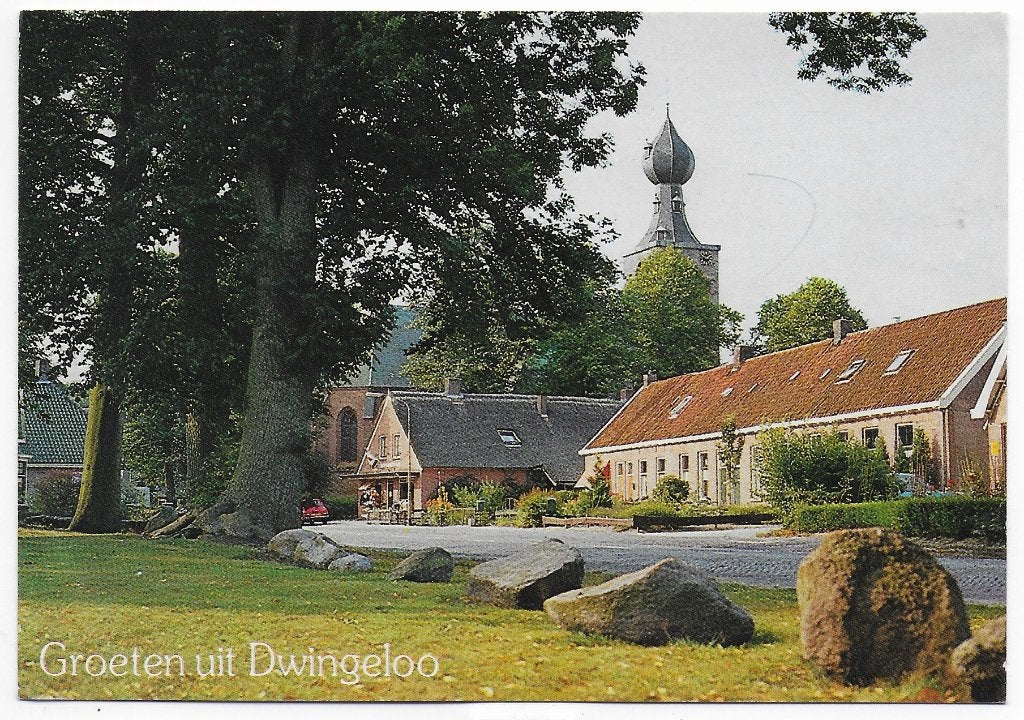 Dwingeloo Gelopen Ansichtkaart ( B5669 ), Ophalen of Verzenden, Voor 1920, Gelopen