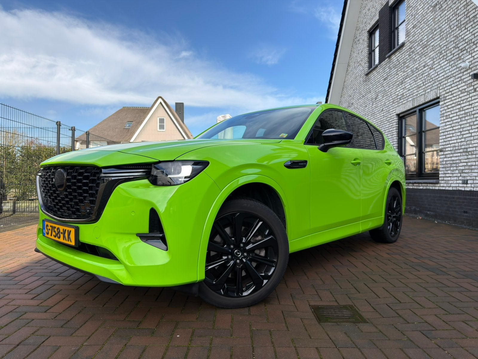 Mazda CX-60 2.5 Phev HOMURA, fabrieksgar, trekhaak (NL auto), Auto's, Mazda, Automaat, Zwart, 327 pk, 2500 kg