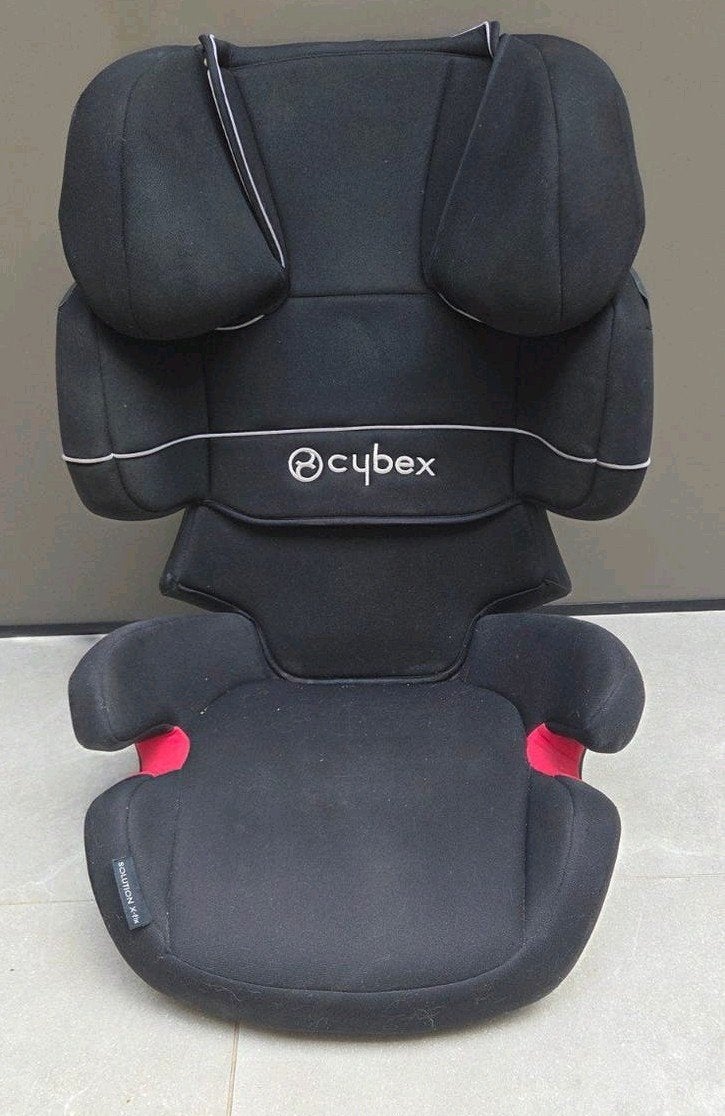 Cybex Solution X-fix autostoeltje - Zwart, Gebruikt, 15 t/m 36 kg, Isofix, Slaapstand