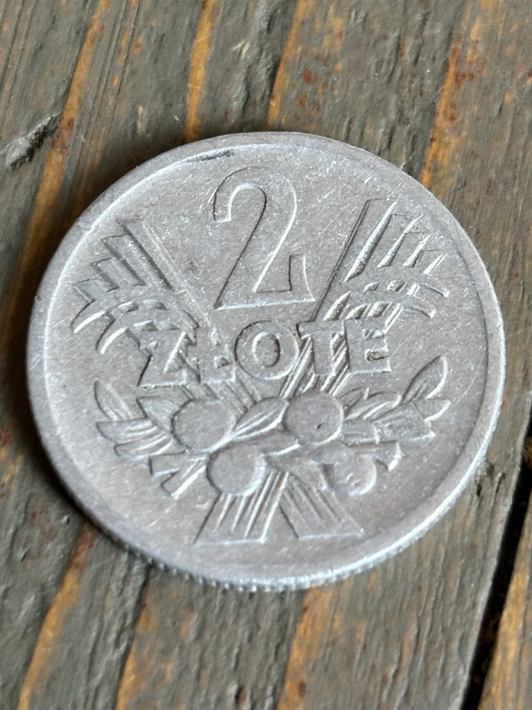 2 Zloty 1958 Polen, Ophalen of Verzenden, Polen, Losse munt