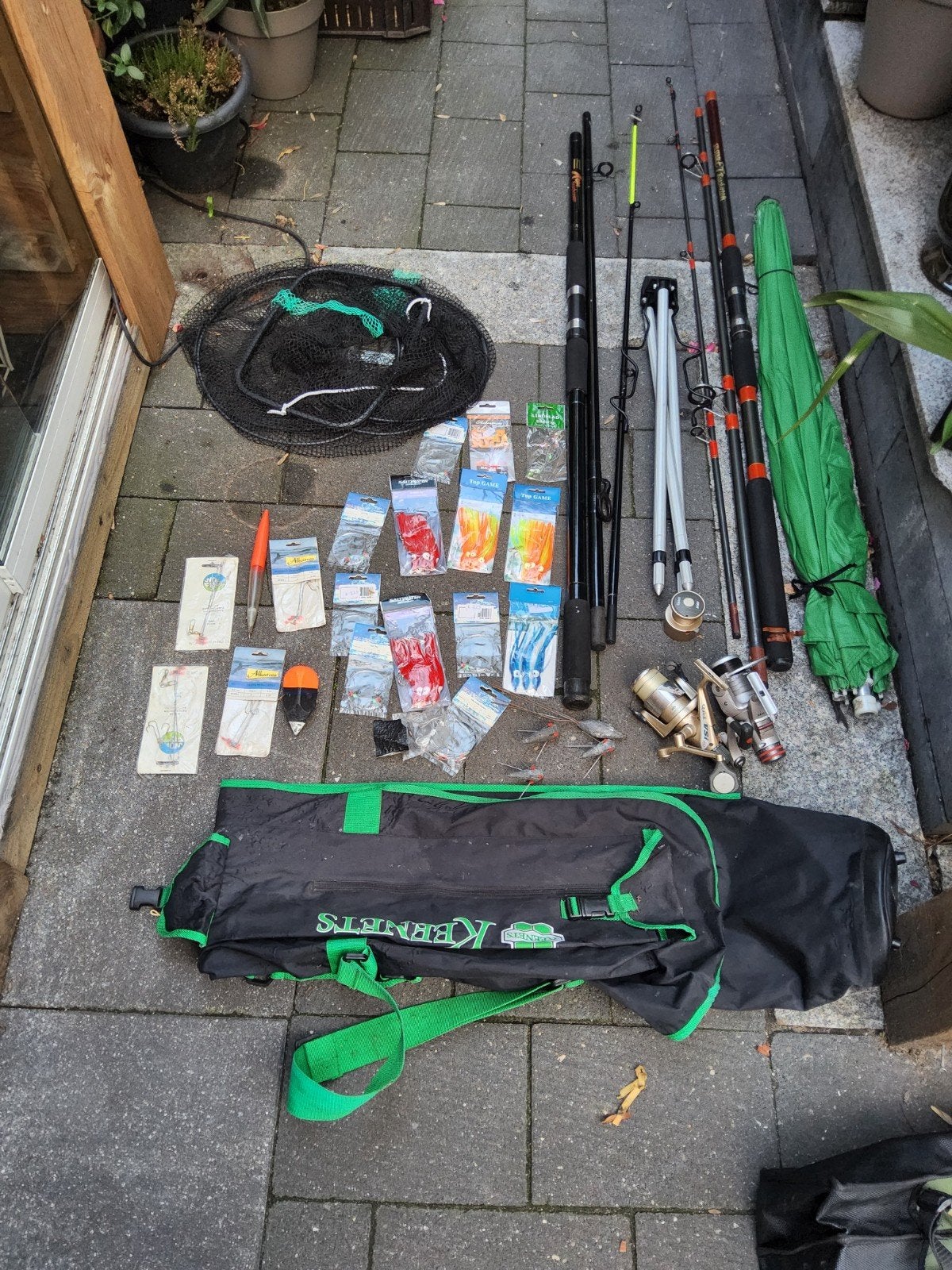 Strandvis zeevis platvis zeehengels paraplu, Ophalen, Overige typen