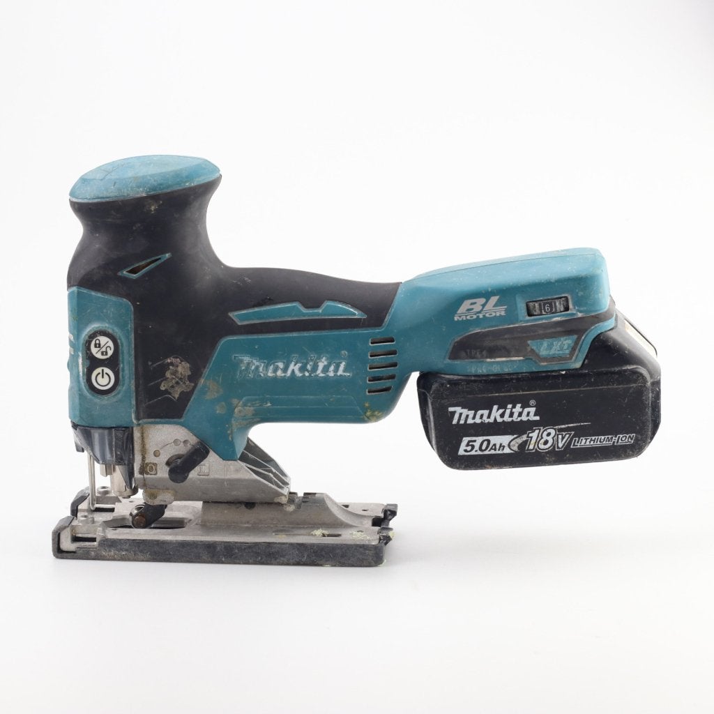 Makita DJV 181 Incl 5.0Ah accu, Makita, Zo goed als nieuw, Support@makita.com, Makita Corporation, 3-11-8, Sumiyoshi-cho, 
Anjo, Aichi 446-8502
Japan