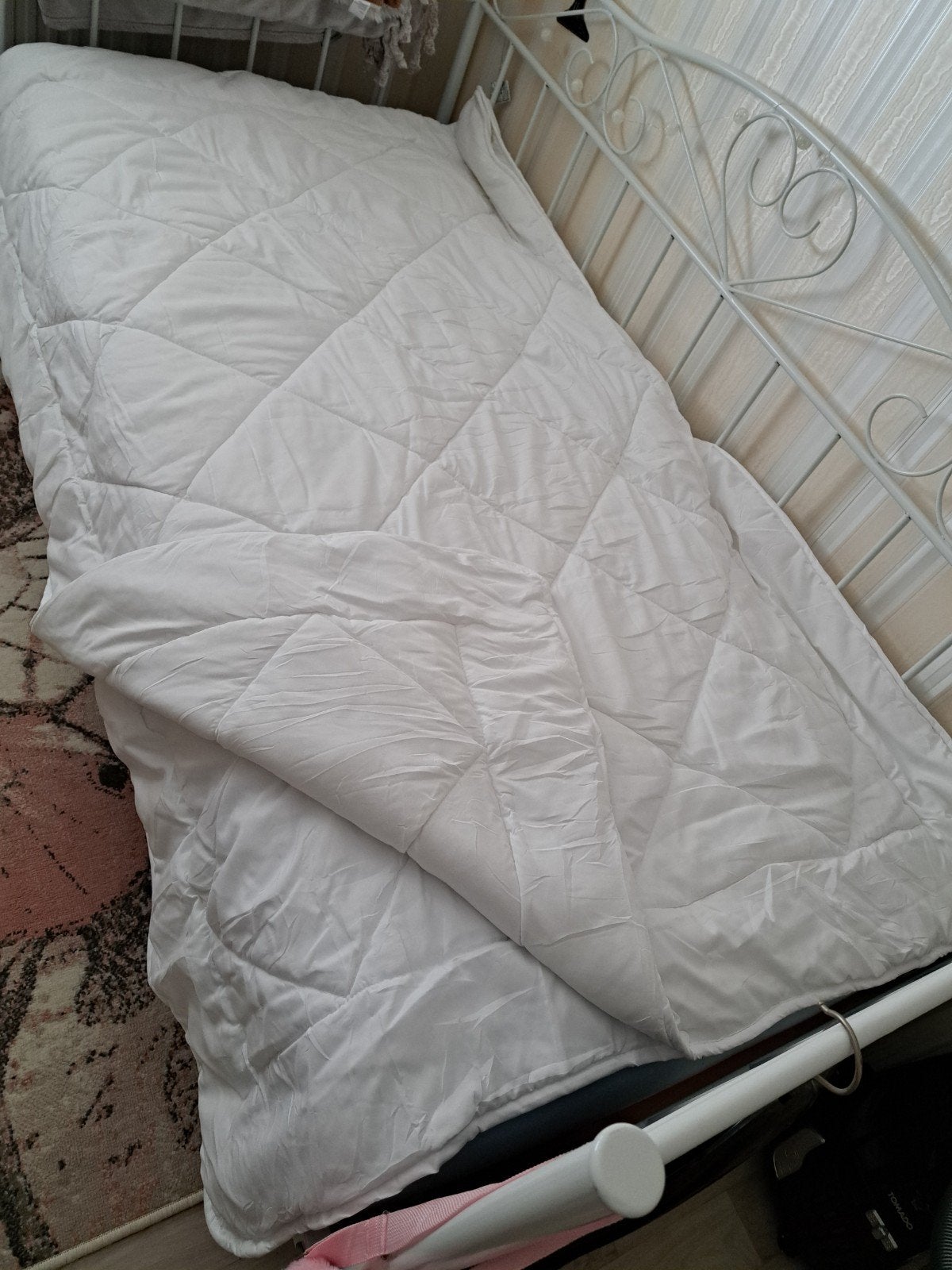 NIEUW 1 PERSOONS DUBBEL DEKBED 4 SEIZOENEN 140X200 +EXTRA., Eenpersoons, Wit, Nieuw, Ophalen of Verzenden