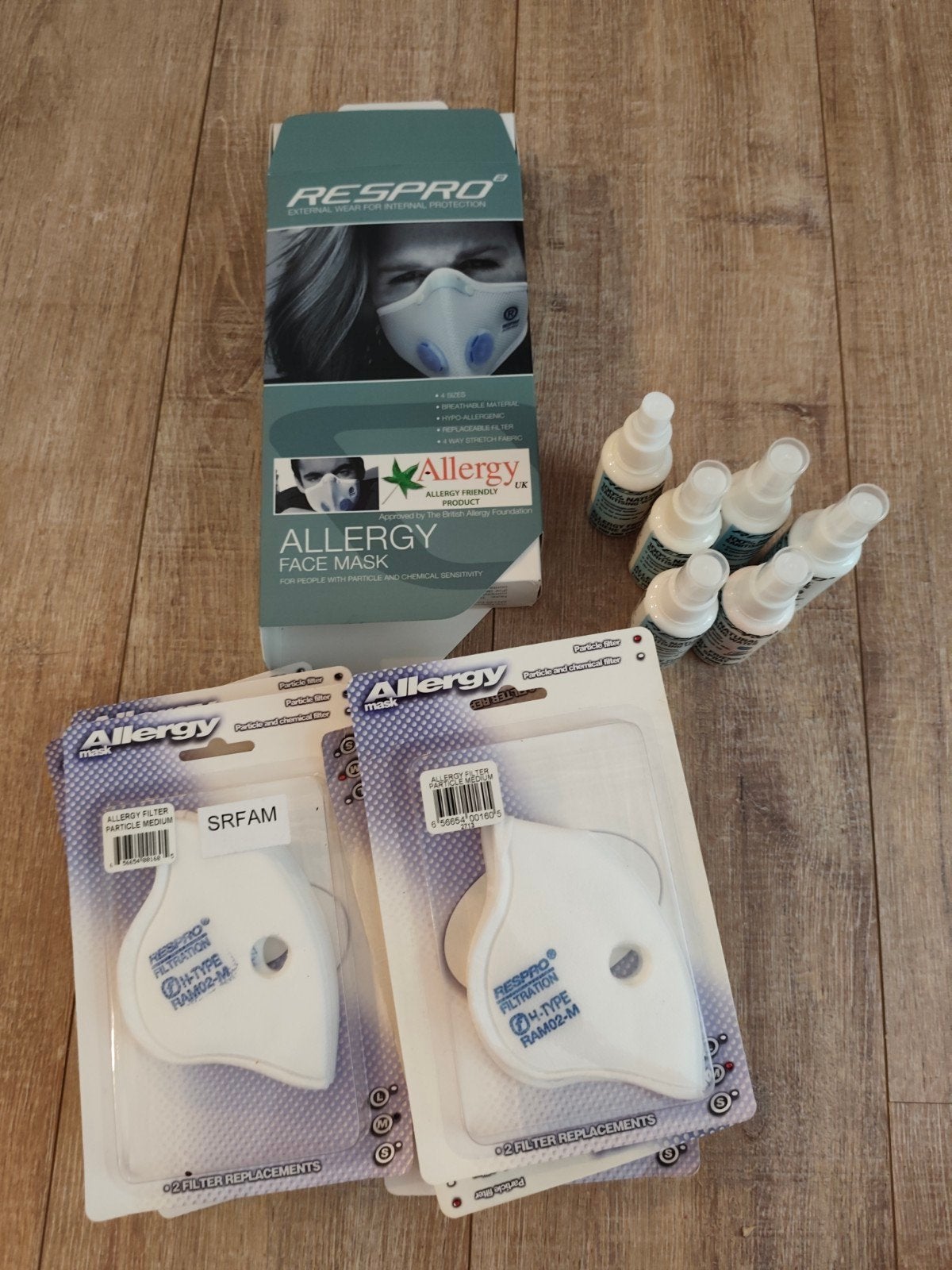respro allergy mask + toebehoren, Ophalen of Verzenden, Nieuw, Overige typen