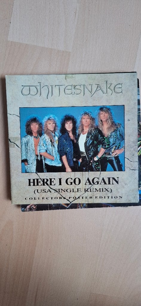 Whitesnake - Here I Go Again Vinyl Single, Gebruikt, 7 inch, Ophalen of Verzenden, Rock en Metal