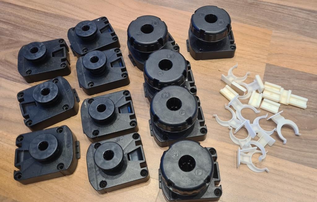 Stelpoten, stelpootjes voor keuken kasten 12 stuks, Ophalen of Verzenden, 25 tot 50 cm, Minder dan 100 cm