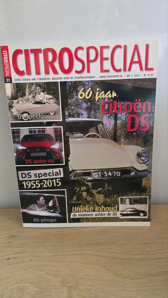 Citrospecial Magazine: 60 jaar Citroën DS (1955-2015), Ophalen of Verzenden, Gelezen, Citroën, CitroExpert
