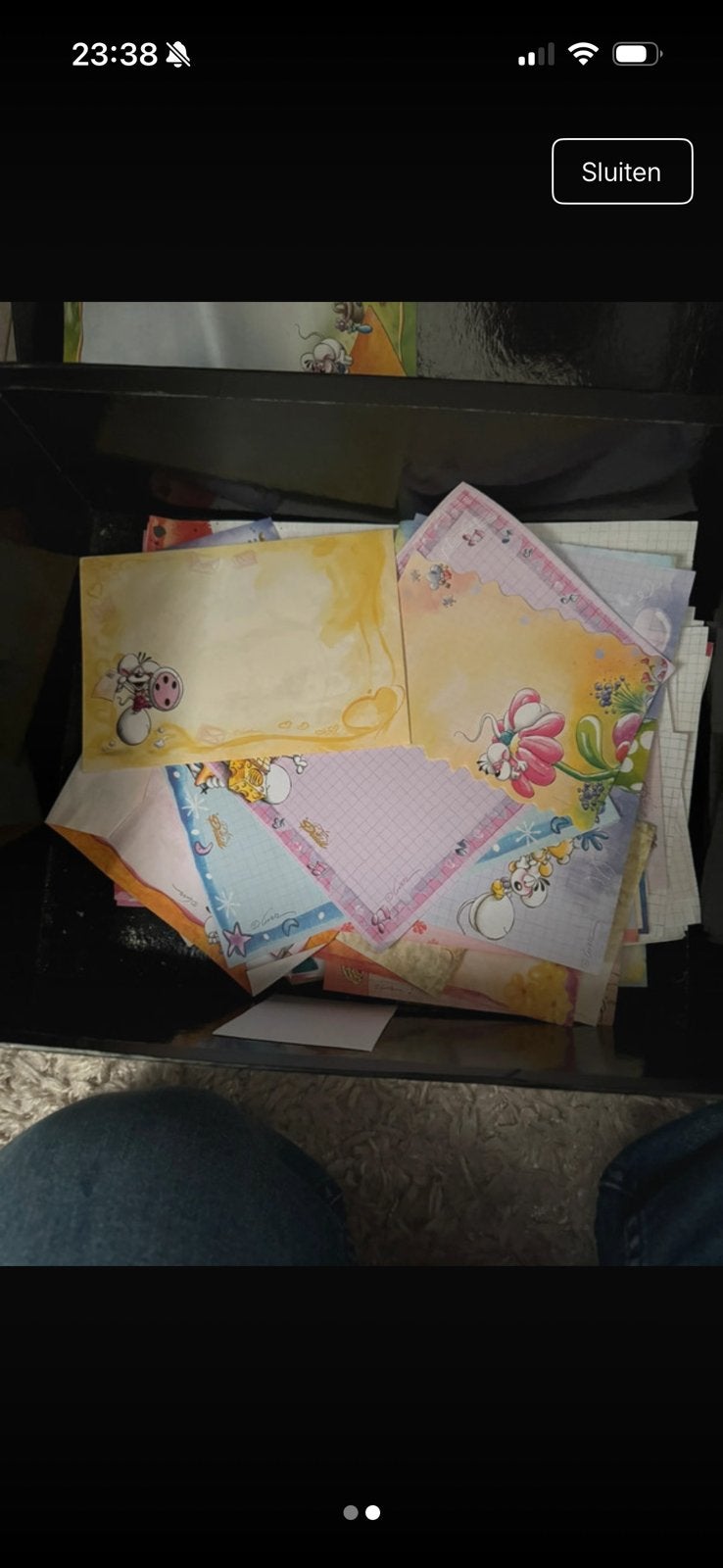 Diddl blaadjes en kaarten, Ophalen of Verzenden, Zo goed als nieuw, Papier, Kaart of Schrift