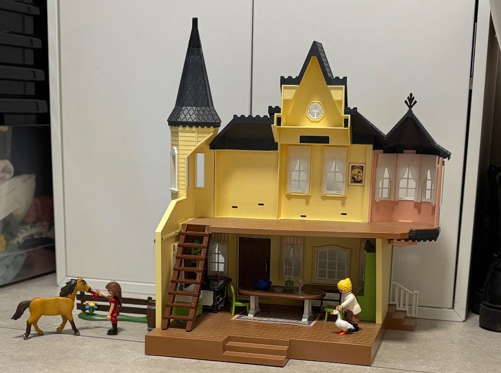 Playmobil Spirit Huis compleet, Ophalen, Zo goed als nieuw, Complete set