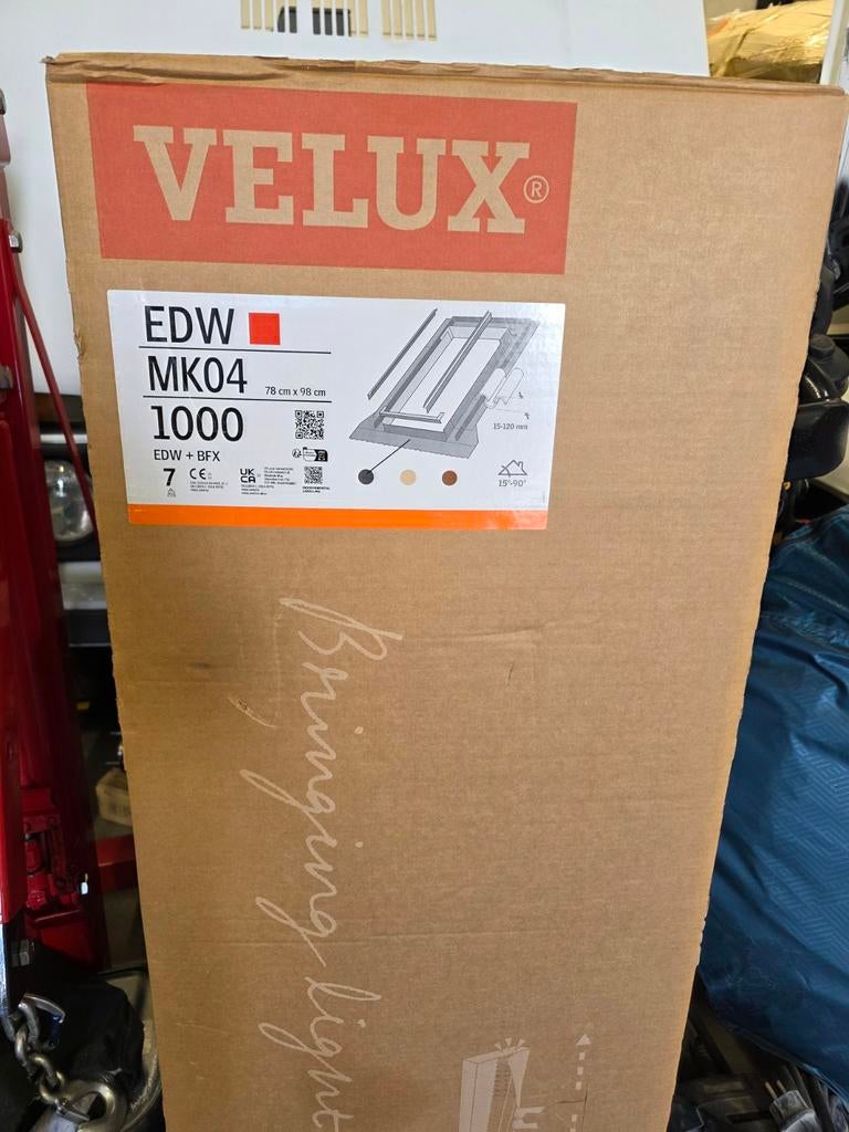 Nieuw Velux gootstukken EDW MK04 1000 (78x98 cm), Ophalen, 80 tot 120 cm, 80 tot 120 cm, Nieuw