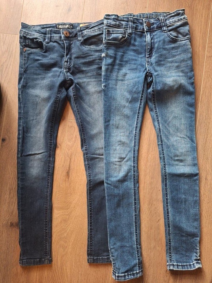 Spijkerbroek -  Cars Jeans & Blue Ridge - Super Skinny - 140, Broek, Ophalen of Verzenden, Jongen, Cars Jeans, Blue Ridge
