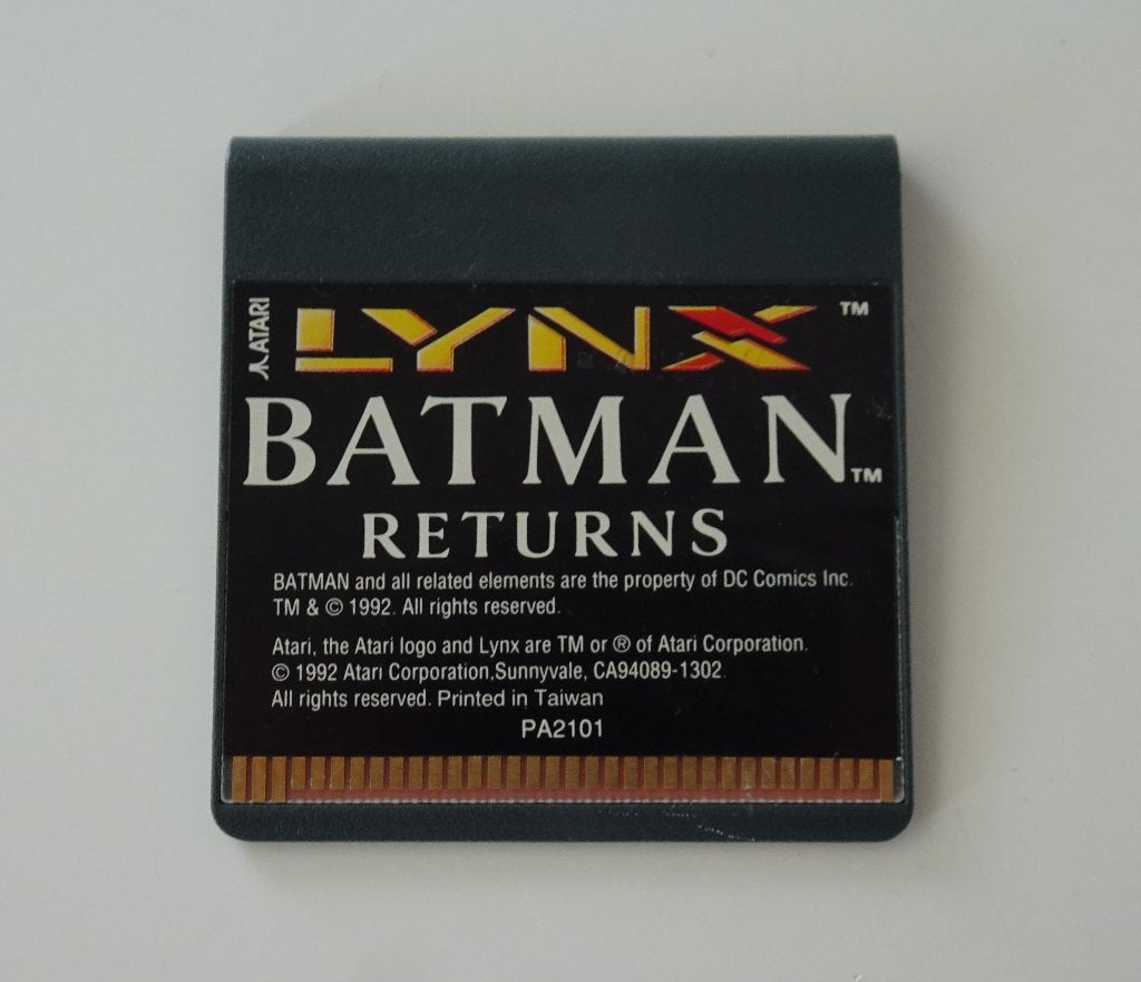 Batman Returns voor Atari Lynx, Atari Lynx, 1 speler, Zo goed als nieuw, Vanaf 3 jaar