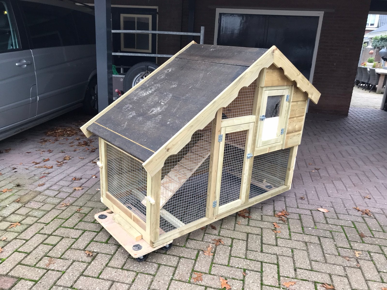 konijnenhok mogelijk met uitloopren, 110 cm of meer, Nieuw, Ophalen of Verzenden, 90 cm of meer