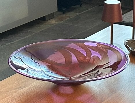 Groten Glazen schaal van Sereno 50cm doorsnee en 11cm hoog, Ophalen