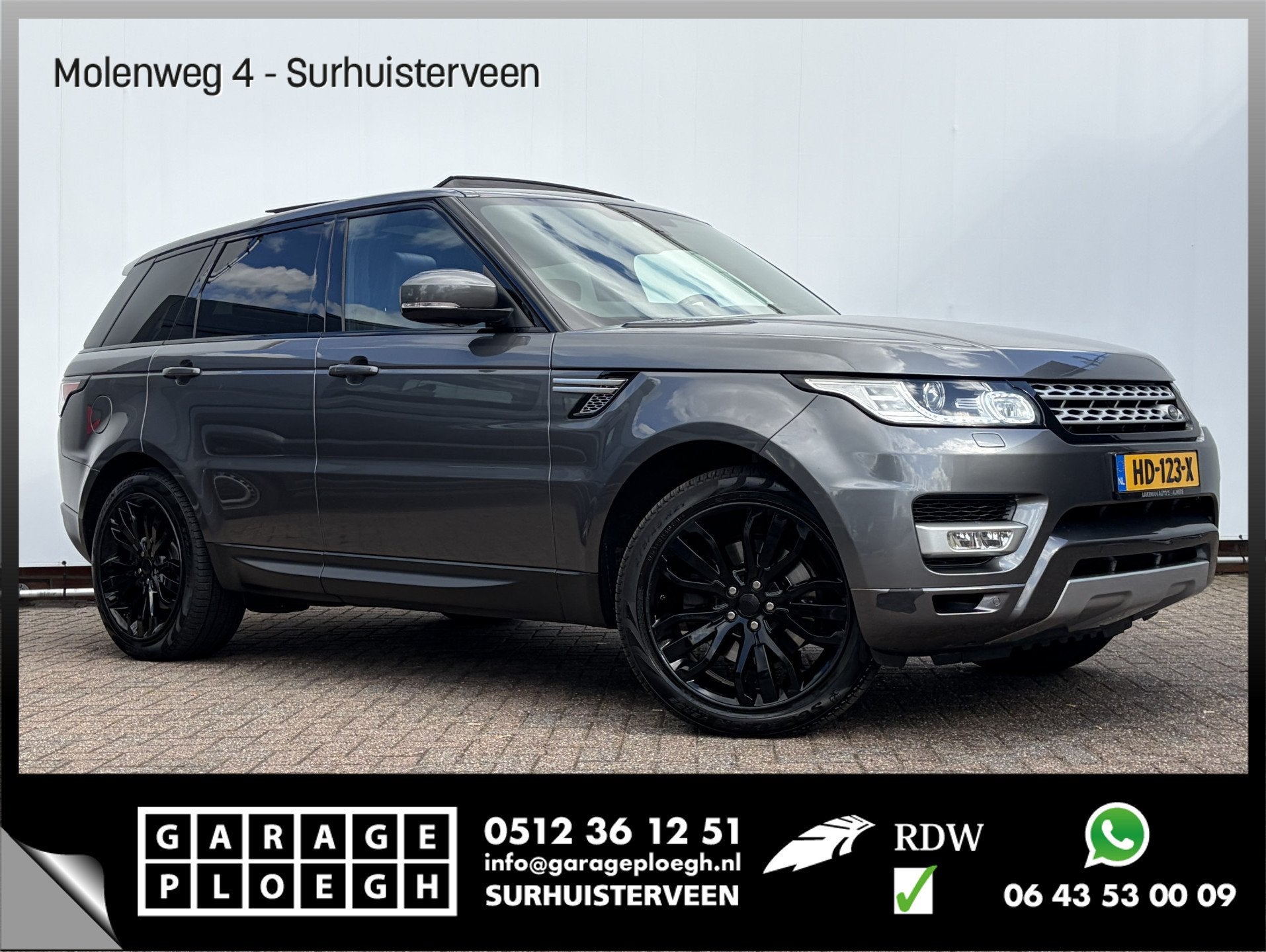 Land Rover Range Rover Sport 3.0 TDV6 HSE Dynamic Trekhaak P, Auto's, Euro 5, Gebruikt, 2993 cc, 258 pk
