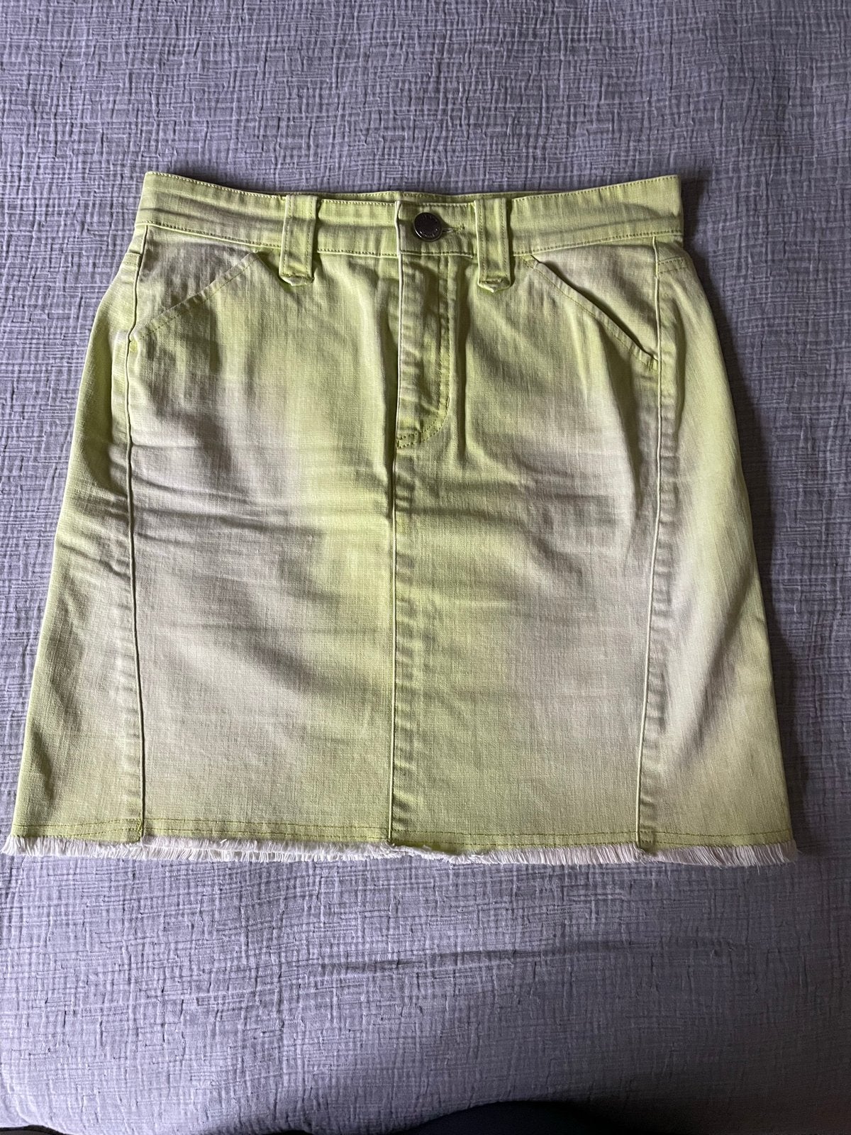 Mintgroen jeans rokje CAMBIO maat 38, Maat 38/40 (M), Ophalen of Verzenden, Gedragen, Boven de knie