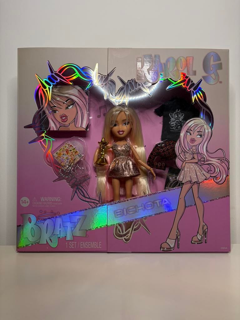 Bratz Karol G Bichota Collector Doll, Ophalen of Verzenden, Nieuw, Pop