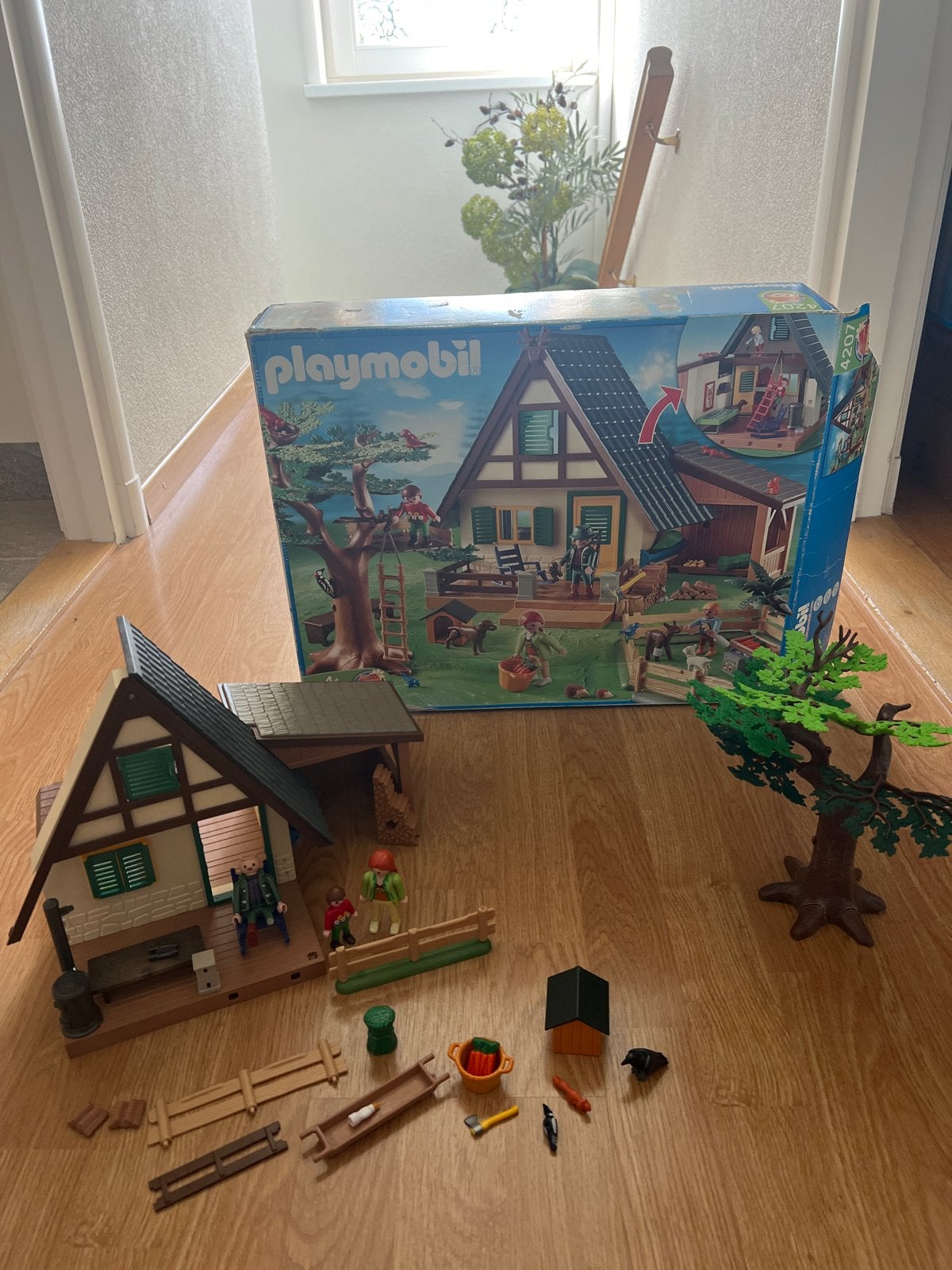 Playmobil Jachthuis (niet compleet) - Kijk ook bij mijn ande, Kinderen en Baby's, Speelgoed | Playmobil, Gebruikt, Gebouw, Losse onderdelen