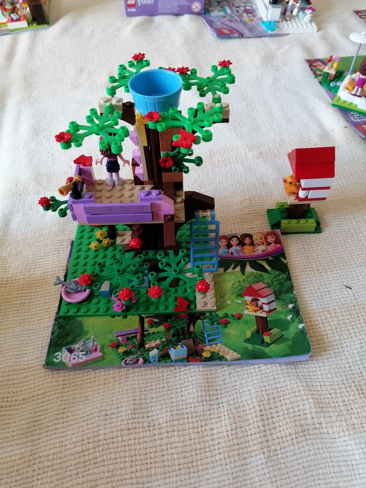 Lego Friends Boomhut 3065 - Compleet met minifiguur, Ophalen of Verzenden