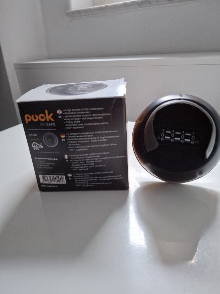 Puck keysafe sleutelkluis, Ophalen, Zo goed als nieuw, Slot
