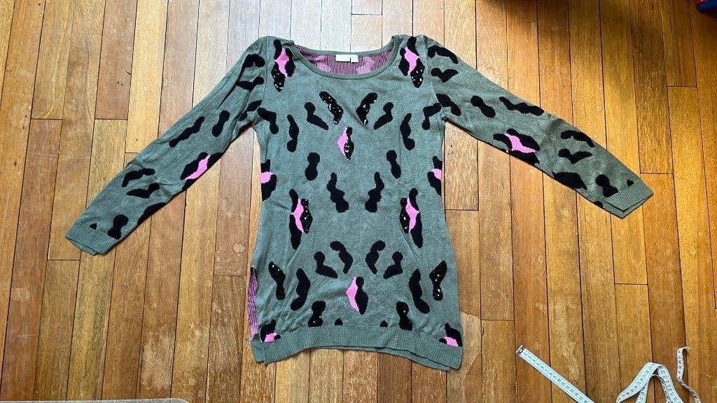 Vrolijke trui Bodyflirt Boutique mt.36/38, Ophalen of Verzenden, Zo goed als nieuw, Maat 36 (S), Groen