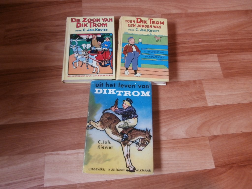 boek De zoon van Dik Trom Uit het leven van Dik Trom Kieviet, Ophalen of Verzenden, Gelezen, C. Joh. Kieviet