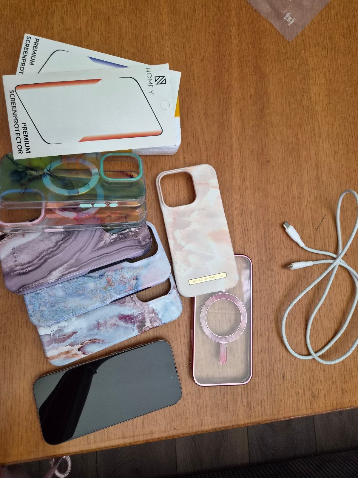 iPhone 16 pro 128gb rosé, 128 GB, Zo goed als nieuw, Roze, Zonder abonnement