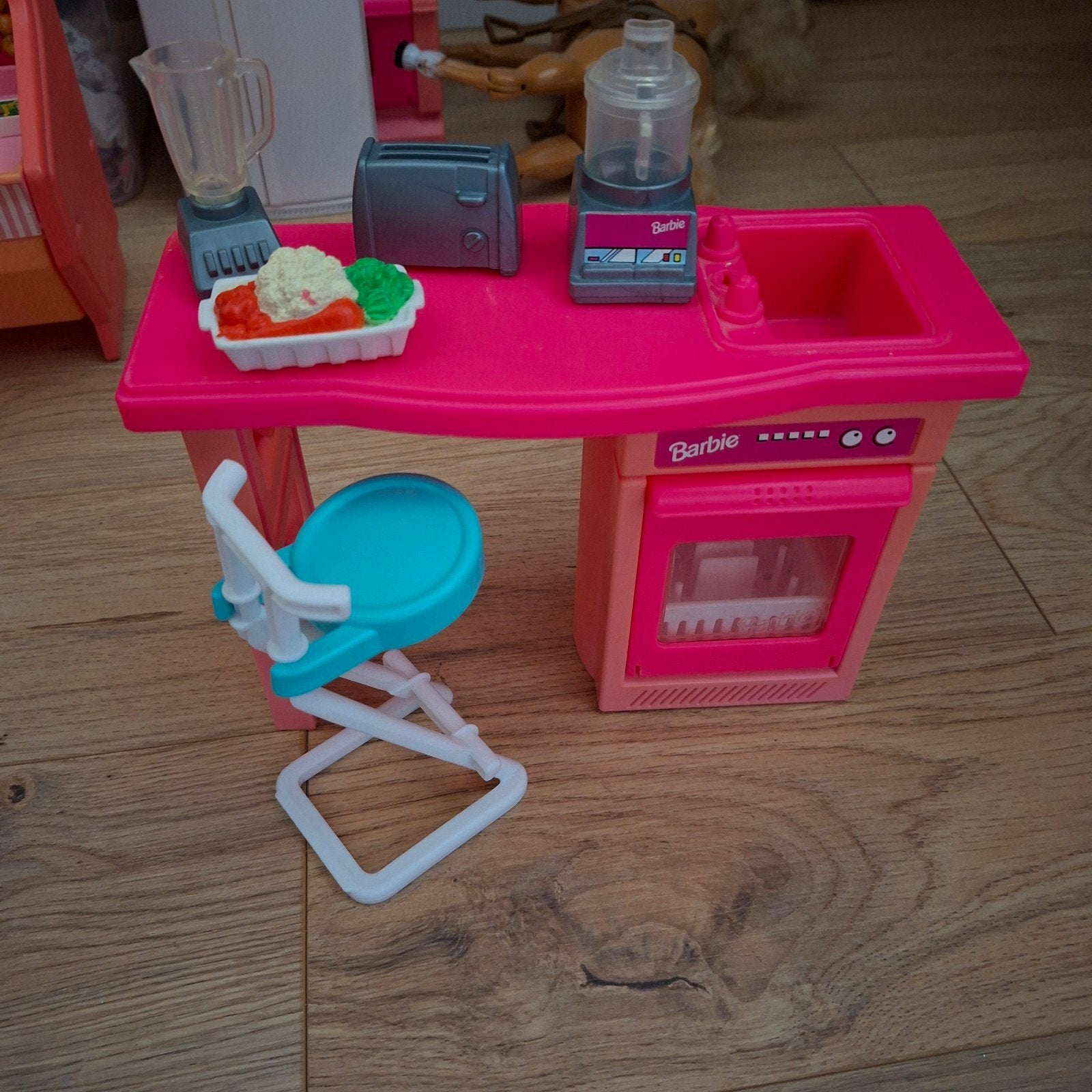 Barbie Keuken Spulletjes - Koelkast, Oven, Winkel en Meer!, Ophalen of Verzenden, Gebruikt, Barbie