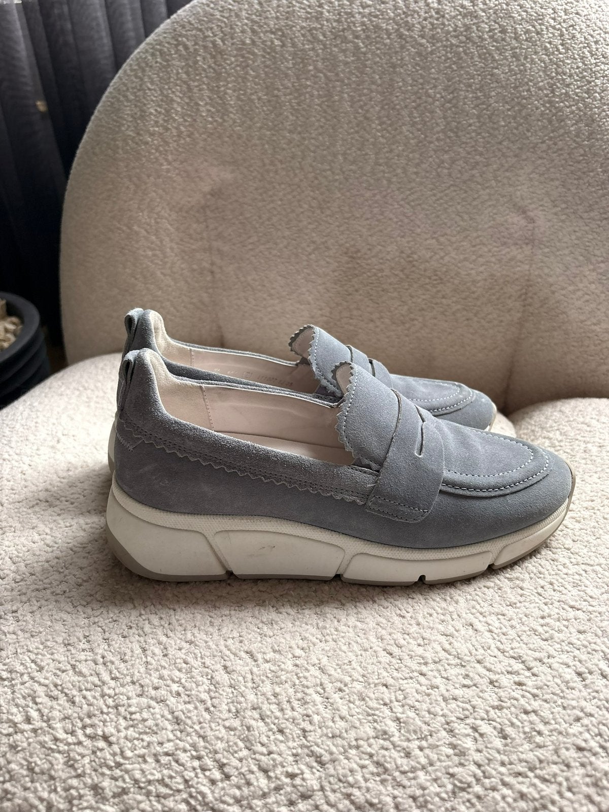 Gabor mooie blauwe leren loafers/instappers ZGAN, Kleding | Dames, Schoenen, Blauw, Instappers, Ophalen of Verzenden, Zo goed als nieuw