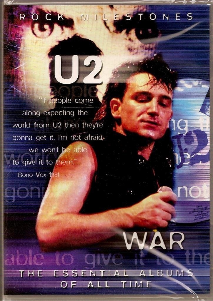 DVD van U2 - War rock milestones, Alle leeftijden, Verzenden, Nieuw in verpakking, Concert