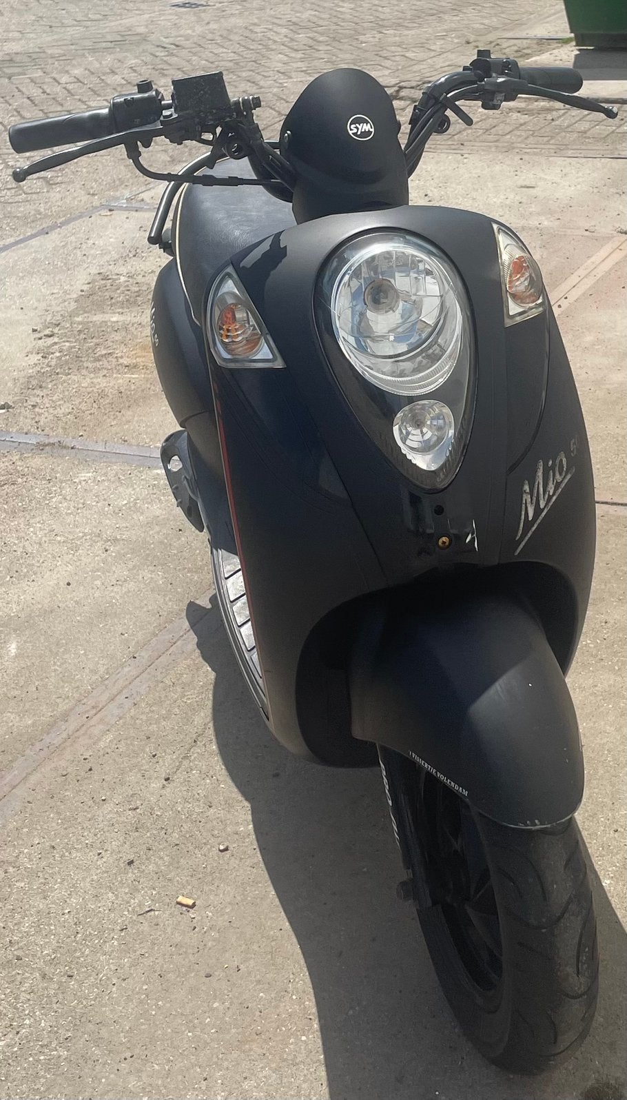 Sym mio 50, Zo goed als nieuw, Benzine, 50 cc, Maximaal 25 km/u